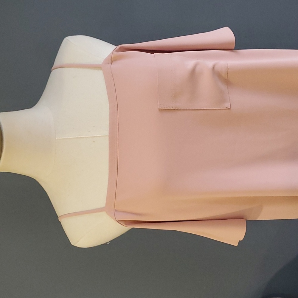 Alexander wang Barbiecore Light Pink crepe off shoulder dress Size 2 - Picture 8 of 14
